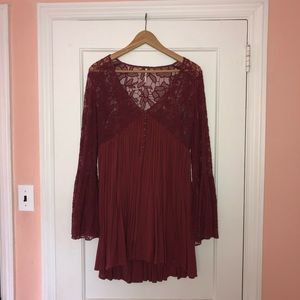 Free People Flow Dress w Slip